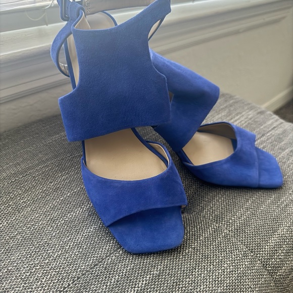 Enzo Angiolini Royal Blue Heels - Picture 1 of 4